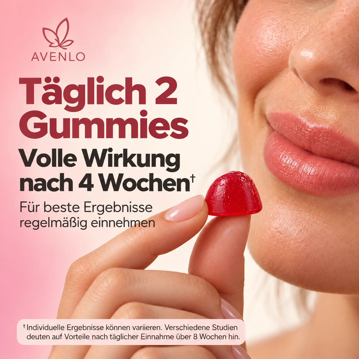 Zwei Gummies täglich