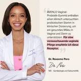 Dr. Roxanne Pero über AVENLO Vaginal-Probiotik-Gummis – vollständige deutsche Übersetzung